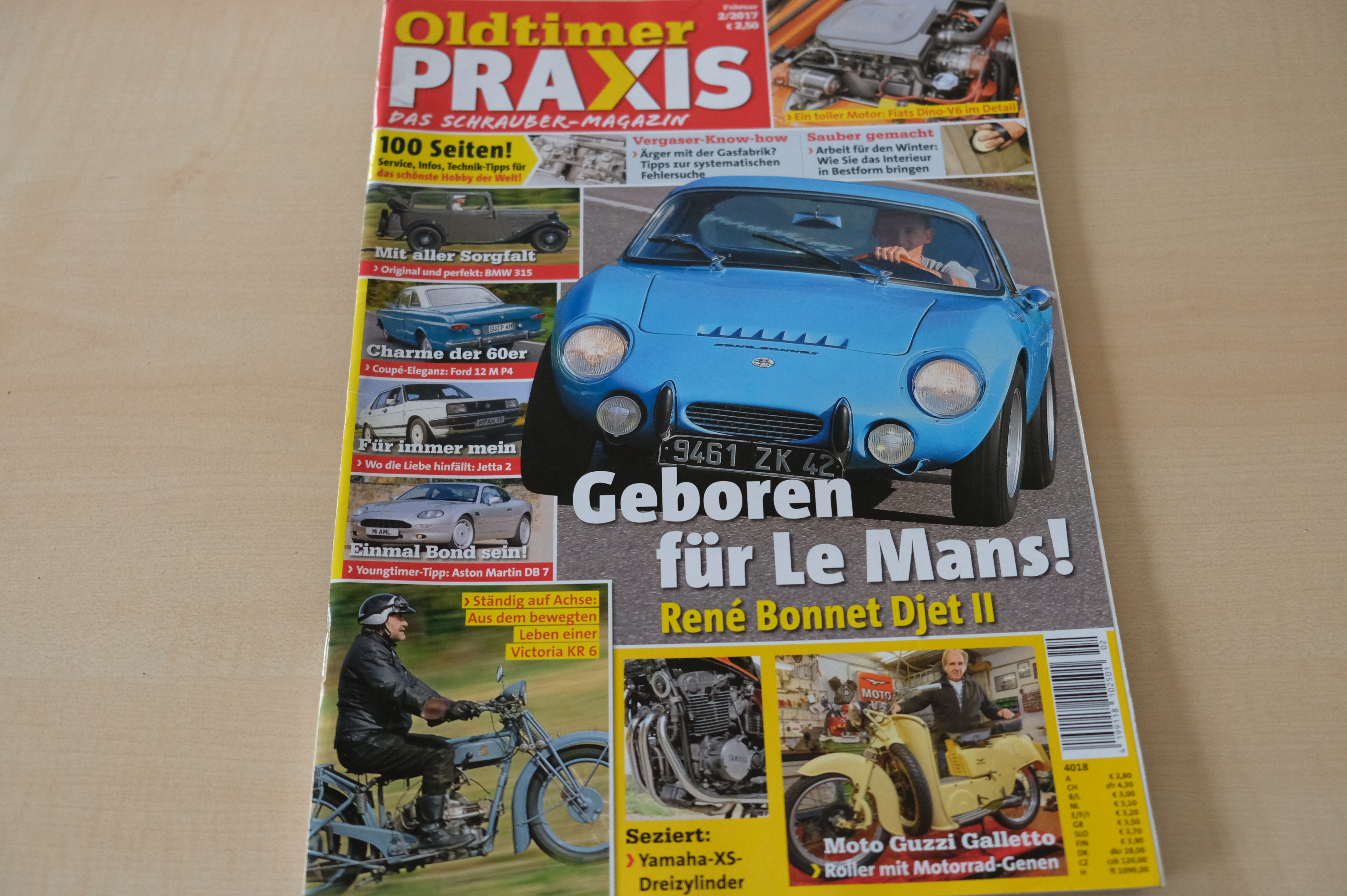 Deckblatt Oldtimer Praxis (02/2017)